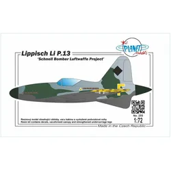 Planet Models Lippisch Li P.13 Schnell Bomber Luftwaffe Project