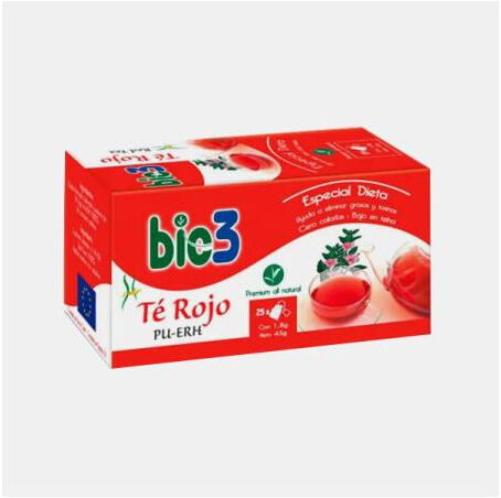 BIE3 CHA VERMELHO PU RH 25 SAQUETAS