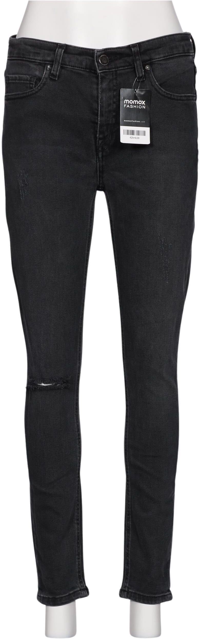 Victoria Beckham Damen Jeans, Schwarz, Gr. W29, Baumwolle / Elasthan - Second Hand