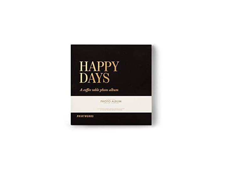 Fotoalbum Printworks - Happy Days Black (S)