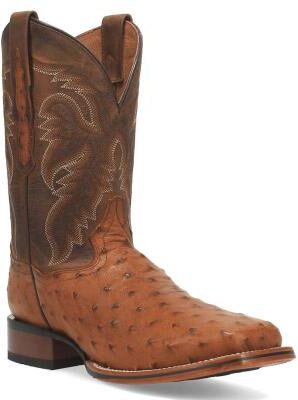 Dan Post Boots Alamosa (Men's) Casual in Bay Apache, Size 12 D, Genuine Exotic