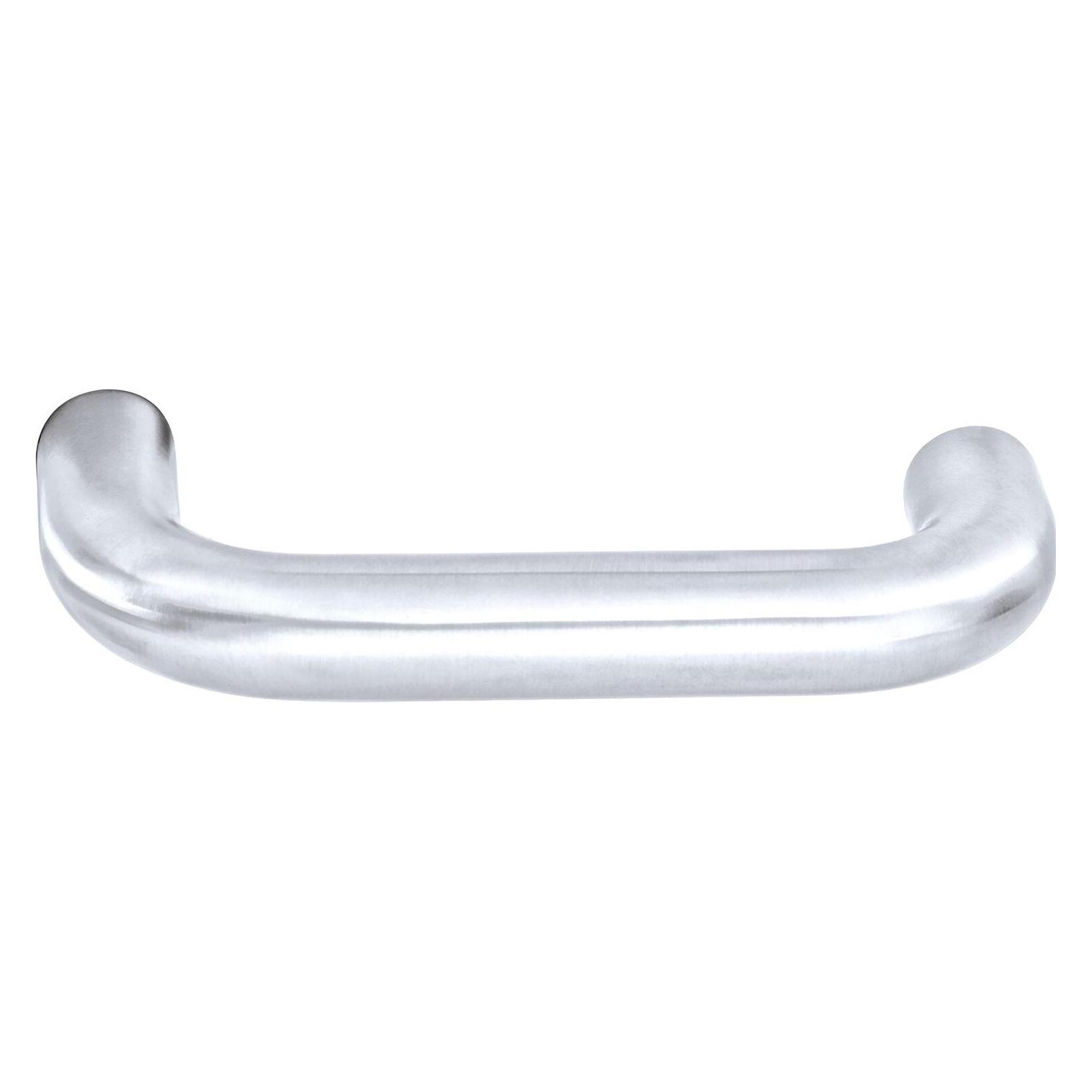 Ogro Türdrückerlochteil 8100 Aluminium F1 / Satino Vierkant 8 mm DIN links / rechts (Türgriff) (90055000067)