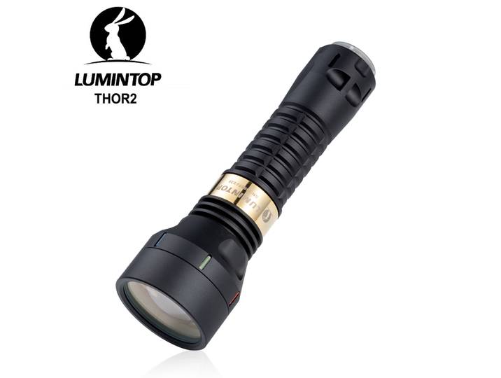 Lampe torche d'extérieur EDC LEP, portée 1700 m, lanterne de camping, lampe torche LED puissante, USB-C, 18650 Li-ion THOR 2