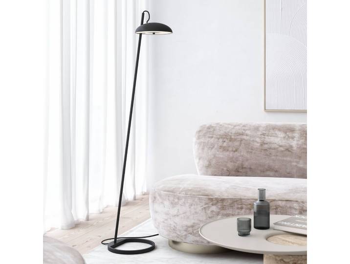 Versale Lampadaire Black - DFTP DFTP by Nordlux - Salon / séjour - Scandinave - Métal - Avec abat-jour