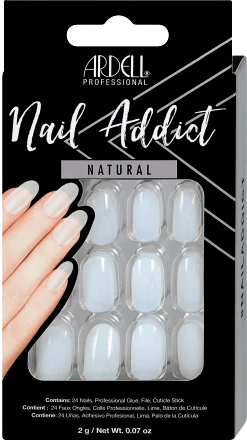 Ardell Nail Addict Natürliche ovale Kunstnägel