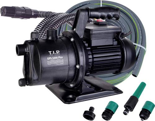 T.I.P. - Technische Industrie Produkte GPS 3200 Plus Gartenpumpen-Set 3200 l/h 42m