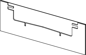 Tece drainprofile Schallschutzstreifen f. Ablauf ""Norm"", ""flach"" u. ""senkrecht"", 675004 675004