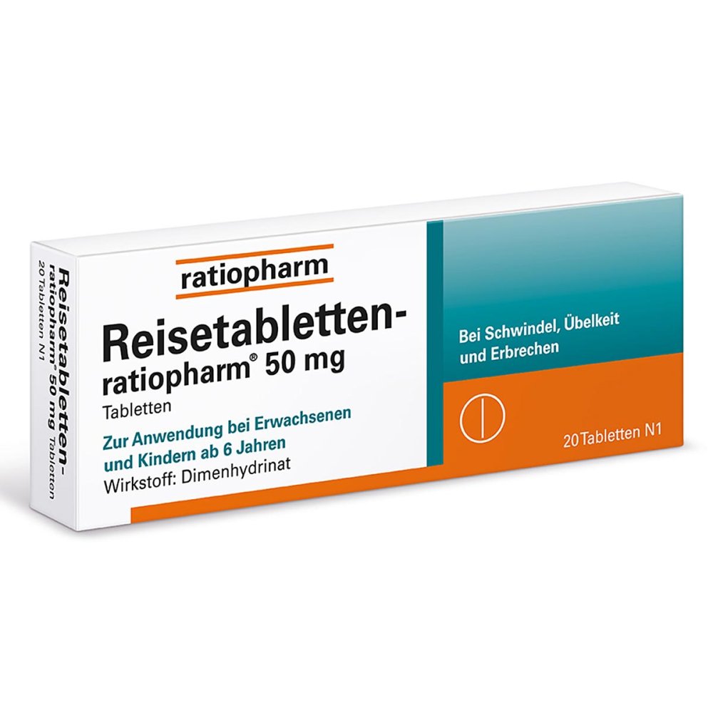 ratiopharm GmbH Reisetabletten-ratiopharm® 07372118