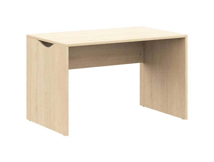 Cantus Jugendschreibtisch, Sand, Eiche, rechteckig, Wange, 67x72x120 cm, Made in Germany, Arbeitszimmer, Schreibtische, Jugendschreibtisch & Kinderschreibtisch