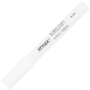 Stylex Acrylstifte 32825, weiß, Rundspitze 2mm, wasserfest