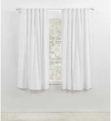 Lauren Ralph Lauren Velvety Back Tab/Rod Pocket Curtain Single Panel