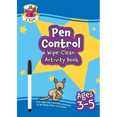 Pen Control Wipe-Clean Activity Book for Ages 3-5 (with pen), Taschenbuch von Cgp Books, CGP Books, 978-1-78908-973-8