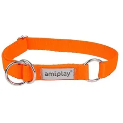 Amiplay Halbschellenhalsband Samba XL Orange
