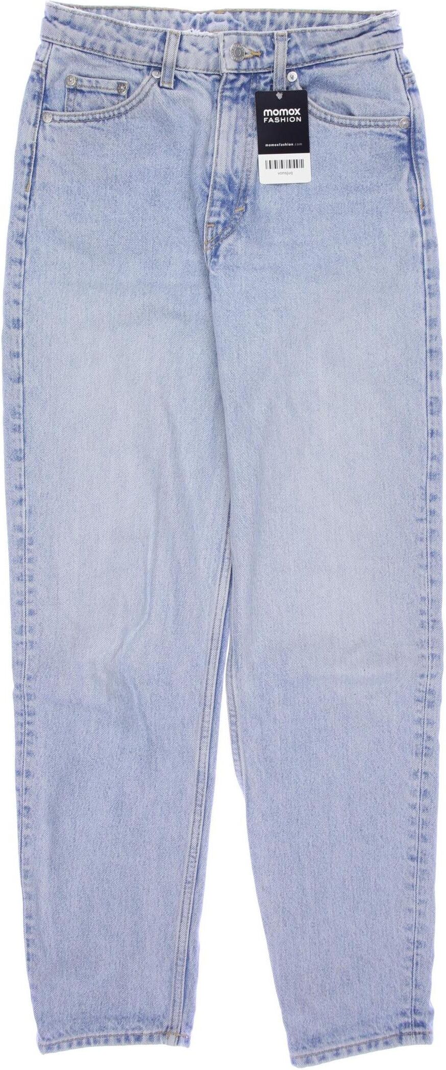 Weekday Damen Jeans, Hellblau, Gr. W26, Baumwolle - Second Hand