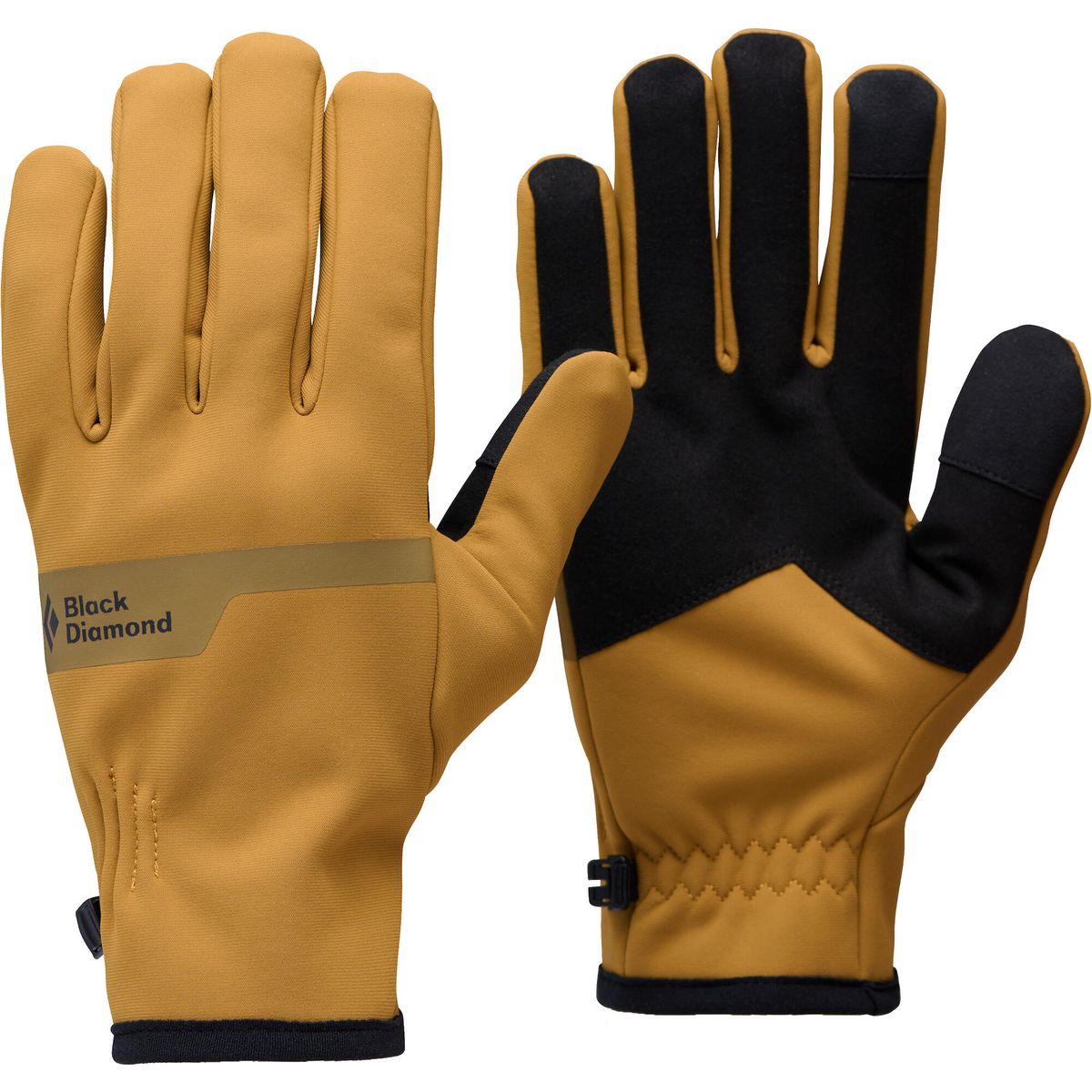 Black Diamond Everyday Softshell Gloves flax (2021) SML BD8017442021SML1
