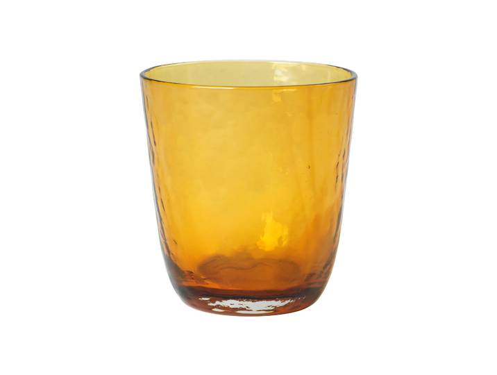 Broste Copenhagen Verre Hammered 33,5 cl Amber