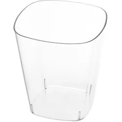 MONOUSO - Probierbecher PS Transparent 150ml 6,1x6,1x7,1cm (20 Stück)