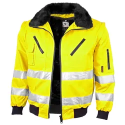 QUALITEX HIGH QUALITY WORKWEAR Pilotenjacke signal warngelb Damen: 64 Herren: 5XL