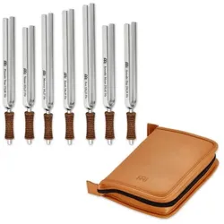 Meinl Sonic Energy Stimmgabel Chakra-Set 7-teilig, Stimmgerät, Silber