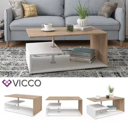 VICCO Couchtisch GUILLERMO - Wohnzimmertisch Sofatisch Tisch 4 Farbvarianten