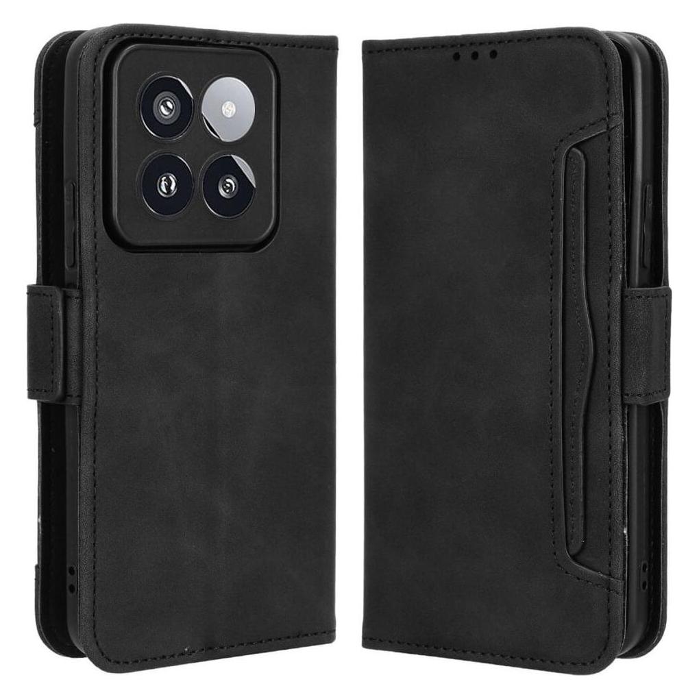 Cover-Discount Xiaomi 14 Pro - Etui viele Kartenfächer schwarz (Xiaomi 14 Pro) (660166580A)