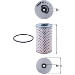 Kraftstofffilter MAHLE KX 36D