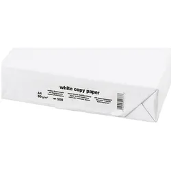 SKY, Kopierpapier, Kopierpapier A4, Weiss, 80 g/m2, 500 Blatt, Geeignet (A4, 500 Blätter, 80 g/m2)