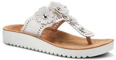 Women's Bayview Sandal by Flexus by Spring Step in Silver (Size 36 M)