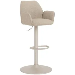 Actona »Glenda« Barhocker grau Metall
