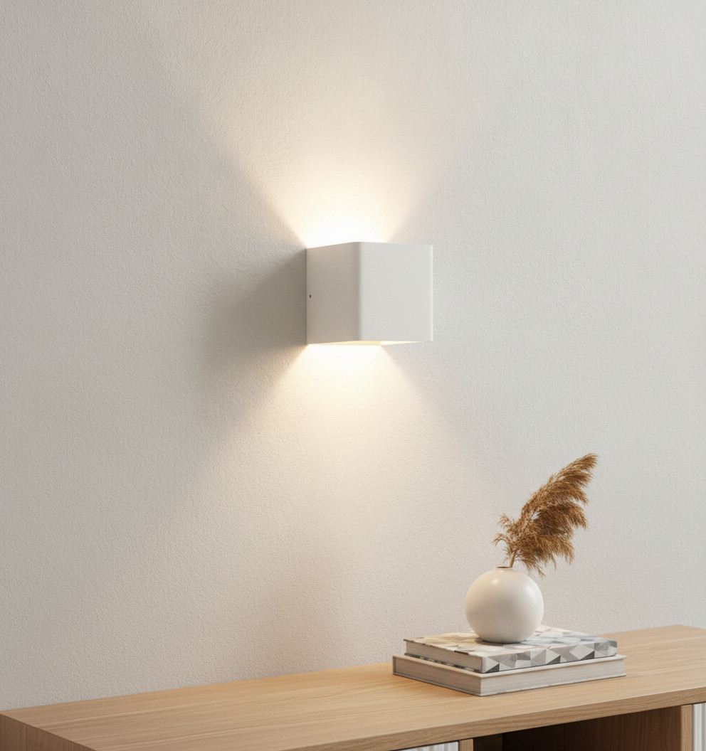 Artdelight Led wandspot Fulda dim-to-warm wit