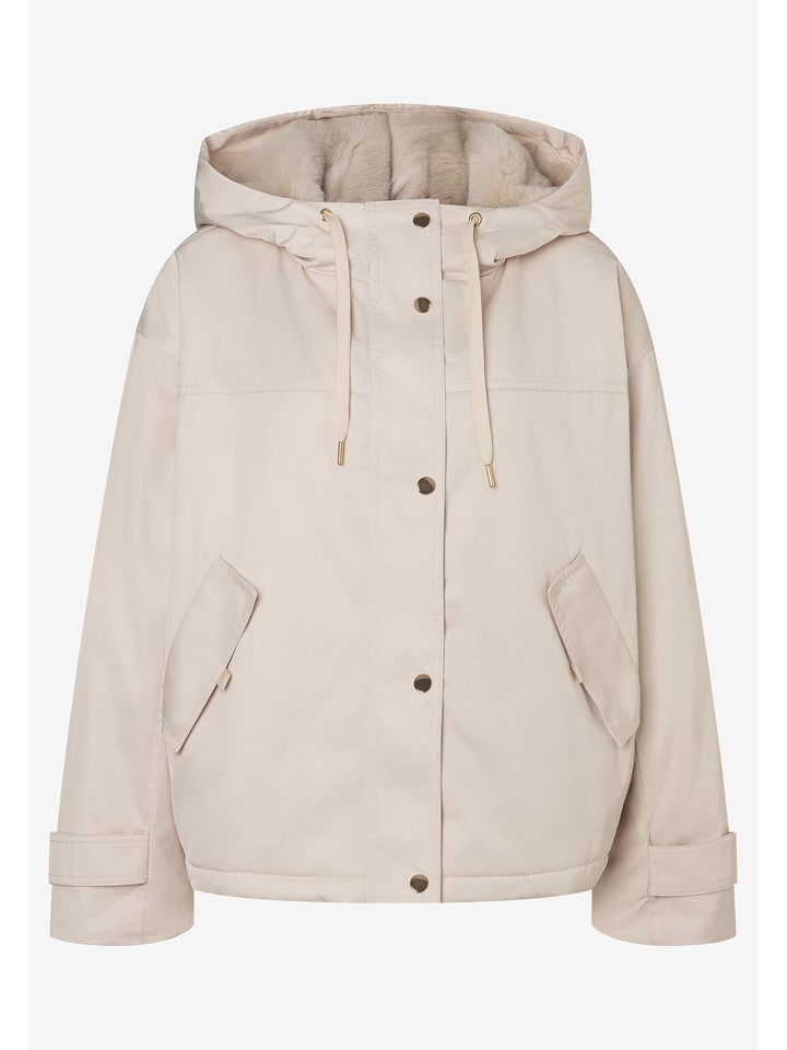 More & More Übergangsjacke in Creme - 32