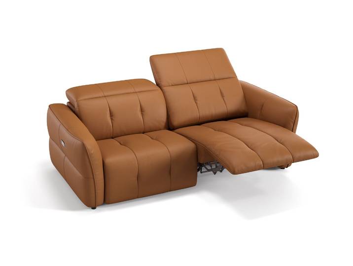 Leder 3-Sitzer MARANELLO Sofagarnitur Ledersofa