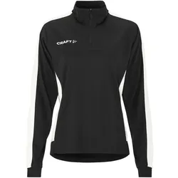 CRAFT Evolve 2.0 Contrast 1/2-Zip Trainings-Top Damen 999W - black/contrast white M