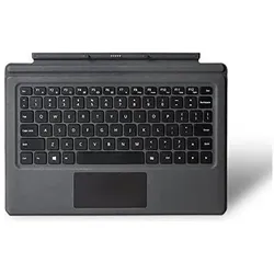 Terra Tastatur Mobile 1749S/1775 (beleuchtet) (DE) (N750BU/DE) (DE, Docking), Tastatur, Schwarz