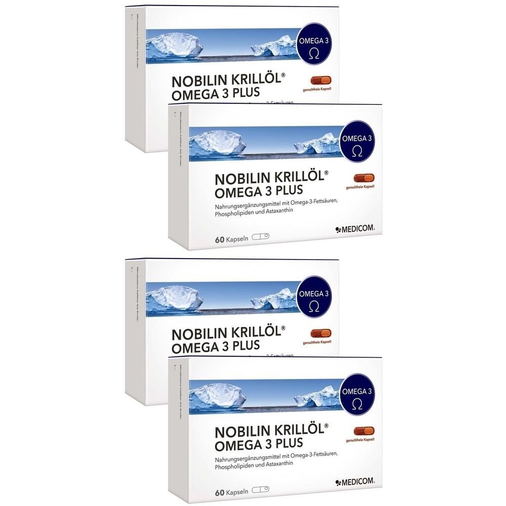 Nobilin Krilloel Omega 3PL x2 2x2x60 St Kapseln