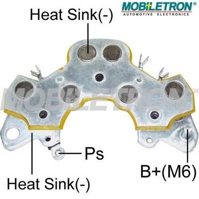 MOBILETRON Gleichrichter, Generator RH-102 119mm