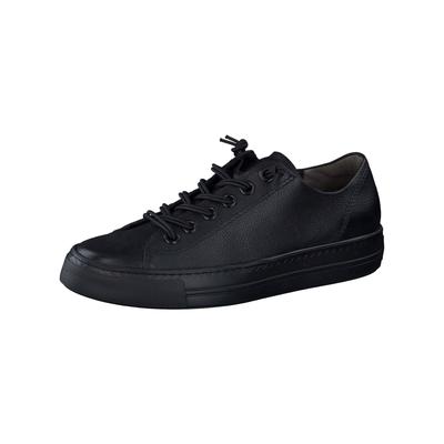 Sneaker PAUL GREEN "Paul Green Sneaker Glattleder", Damen, Gr. 40, schwarz, Glattleder, Schuhe Sneaker