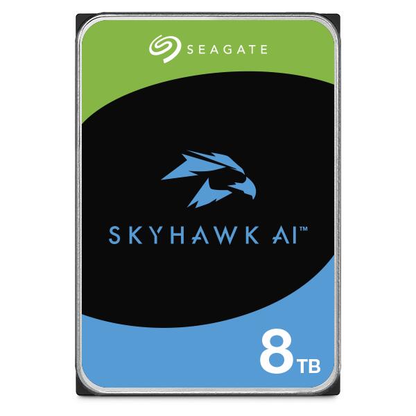 Seagate SkyHawk AI Interne Festplatte 8TB ST8000VE001