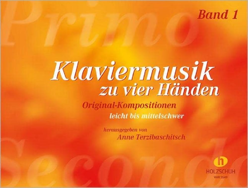 Anne Terzibaschitsch - Klaviermusik zu vier Händen 1: Original-Kompositionen, leicht bis mittelschwer - Preis vom 13.10.2026 11:25:28 h