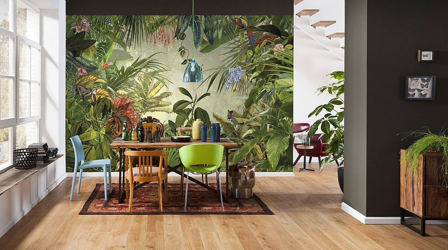 home24 Vliesbehang Into the Wild Mural B: 368 cm, H: 248 cm