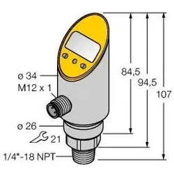Turck Drucksensor PS100R3032UPN8XH1141