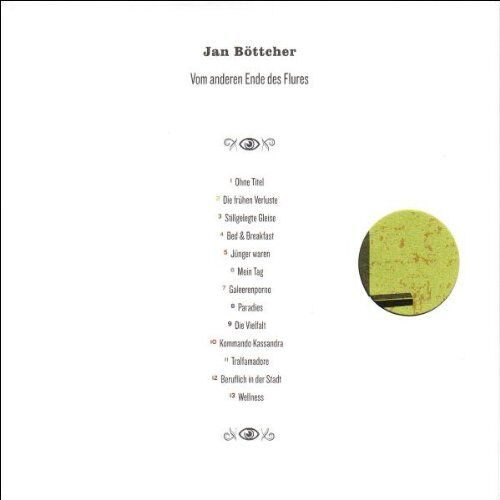 Jan Böttcher - Vom Anderen Ende des Flures - Preis vom 28.09.2026 21:19:57 h