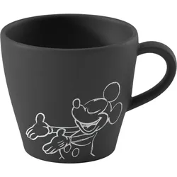 Manufacture Rock Mickey Mouse Kaffeetasse 160 ml, schwarz