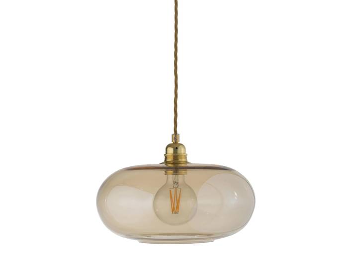 EBB & FLOW Lampe à suspension Ø 29 cm Horizon Fumé doré