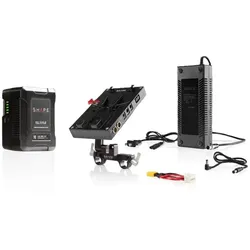 SHAPE 98 Wh Battery Kit D-Box Camera Power and Charger for Blackmagic URSA Mini, URSA Mini Pro