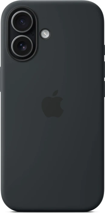 Apple iPhone 17 Silikon Case mit MagSafe - Schwarz