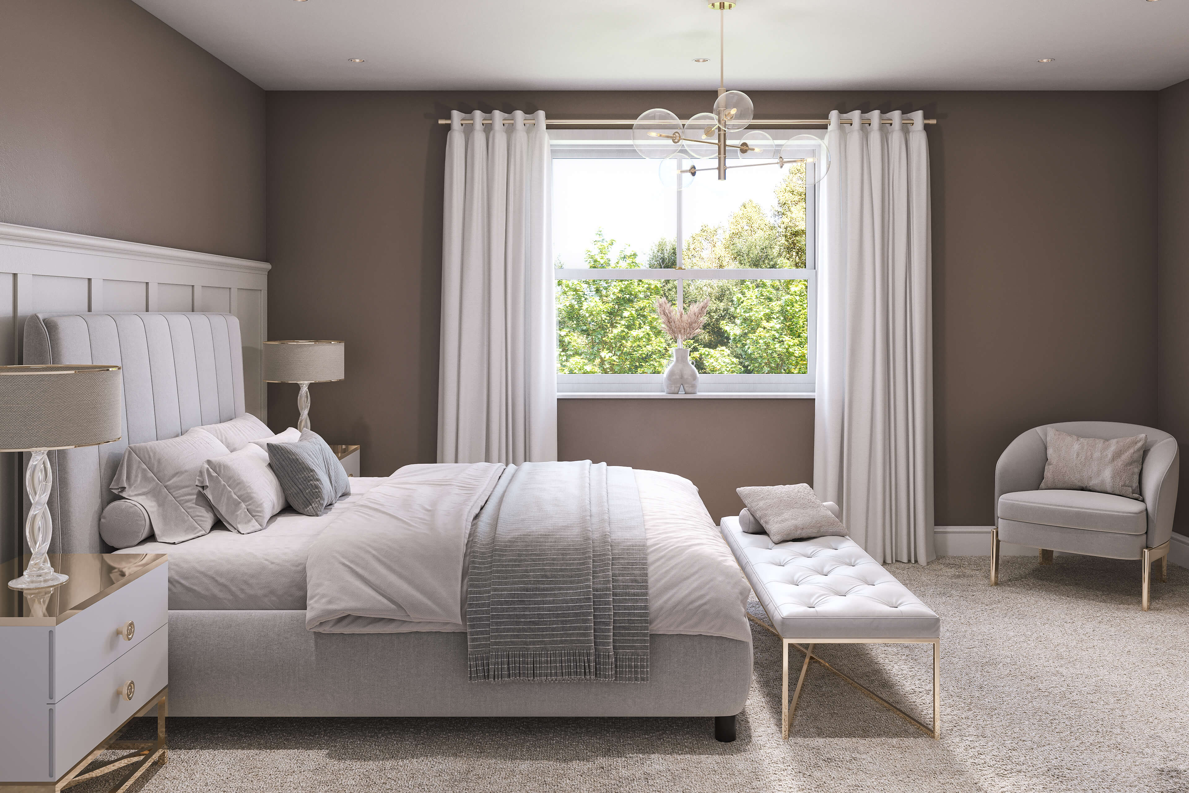 Hemway Wall Paint   Cedar Brown   Matt Emulsion Interior   Acrylic   Latex - Cedar Brown - 2.5L
