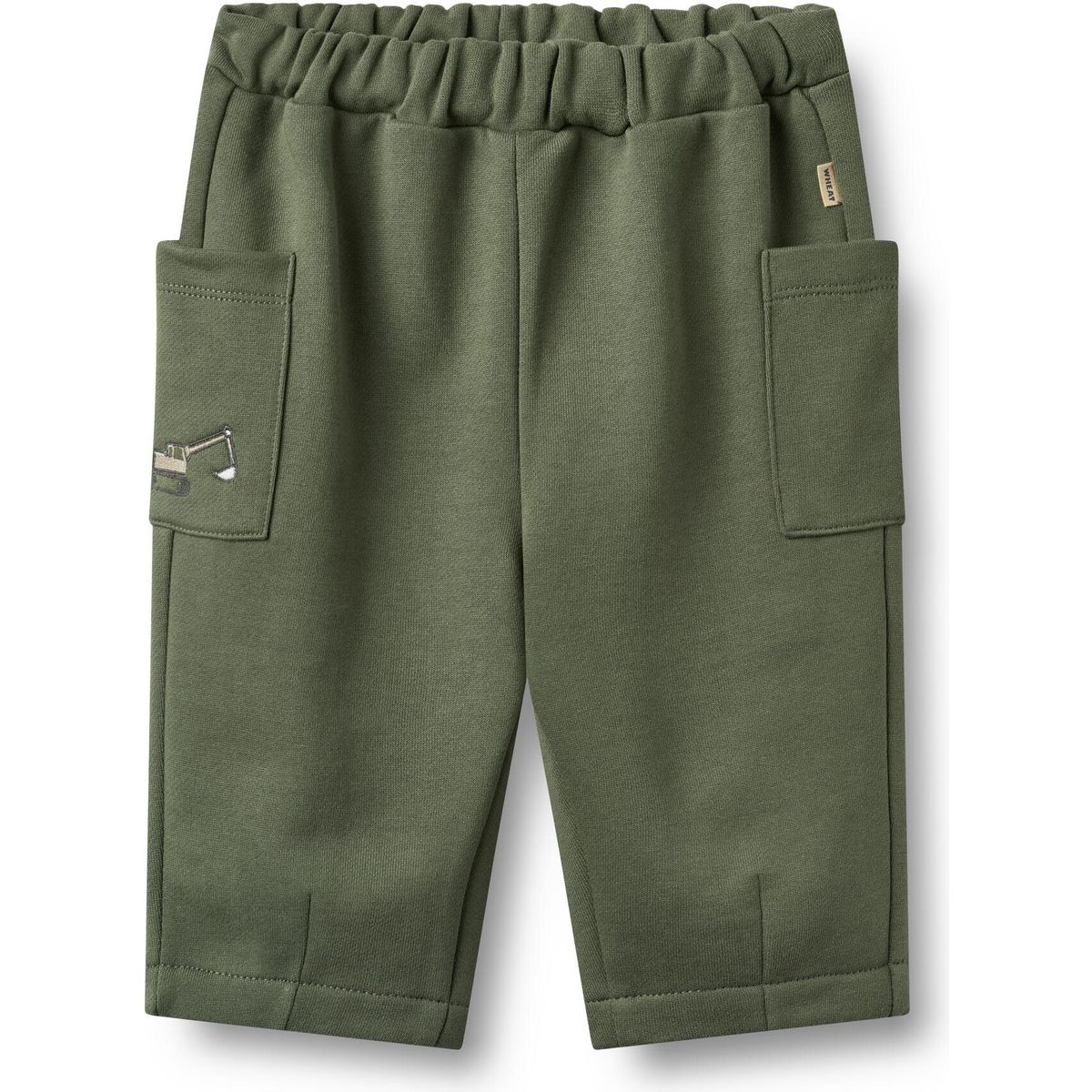 Wheat Sweatpants Otto Artwork thyme (9690) 80 6897-672-GOTS-9690-80/12m