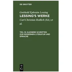 Kleinere Schriften zur modernen Literat, Fachbücher