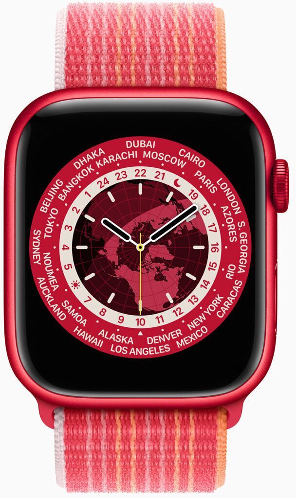 Apple Watch Series 8 Aluminium 41 mm (2022)   GPS   (PRODUCT)RED   Sport Loop (PRODUCT)RED - Refurbished